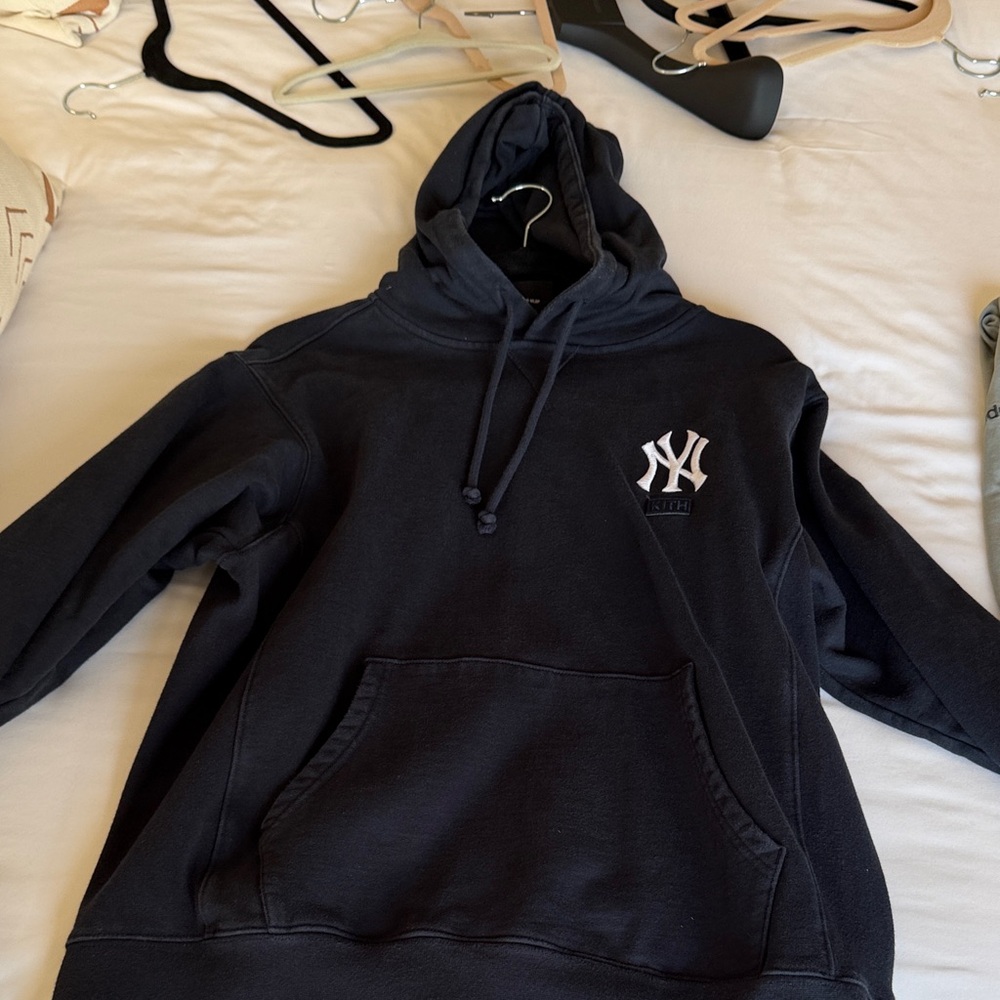 Kith Black Hoodie with Logo
